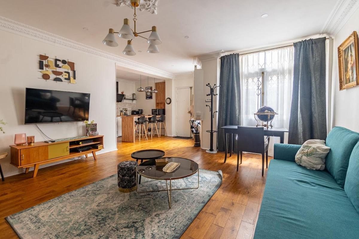 Appartement 2 Etages Paris - Metro 9 Grands Boulevards - Folies Bergeres 외부 사진