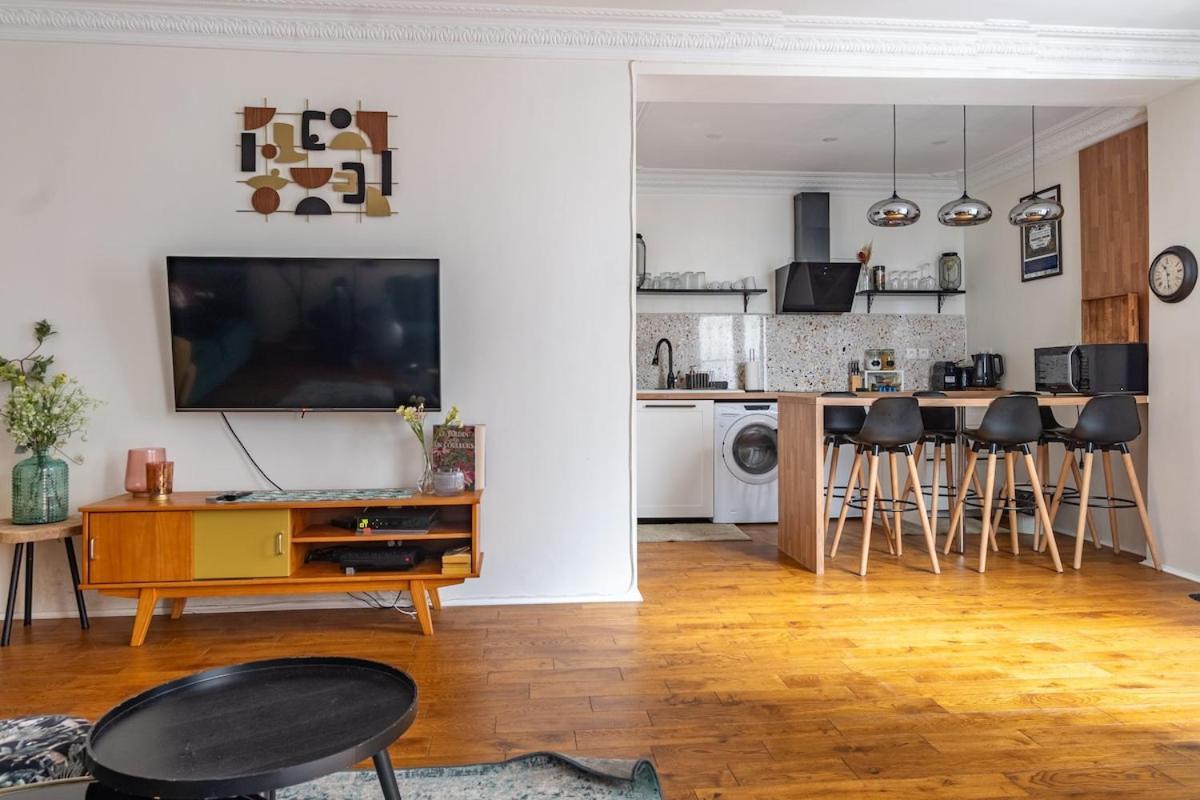 Appartement 2 Etages Paris - Metro 9 Grands Boulevards - Folies Bergeres 외부 사진